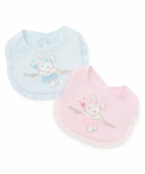 mezzo piano / メゾピアノ スタイ・ビブ | エンジェルウサギ　スタイ | 詳細4