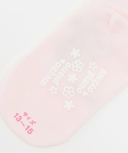 mezzo piano / メゾピアノ ベビー・キッズウエア | エンジェルウサギ柄　ソックス | 詳細2