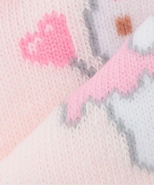 mezzo piano / メゾピアノ ベビー・キッズウエア | エンジェルウサギ柄　ソックス | 詳細3