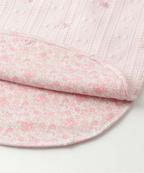 mezzo piano / メゾピアノ ベビー・キッズウエア | フクレジャガードバラ刺しゅう　スリーパー | 詳細5