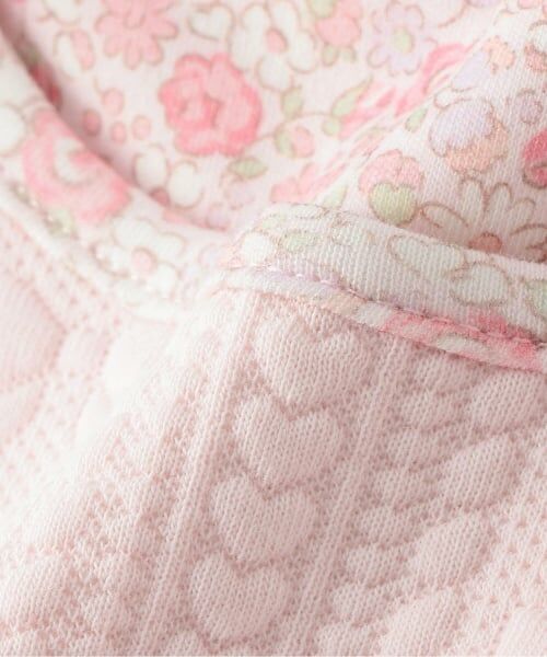 mezzo piano / メゾピアノ ベビー・キッズウエア | フクレジャガードバラ刺しゅう　スリーパー | 詳細6