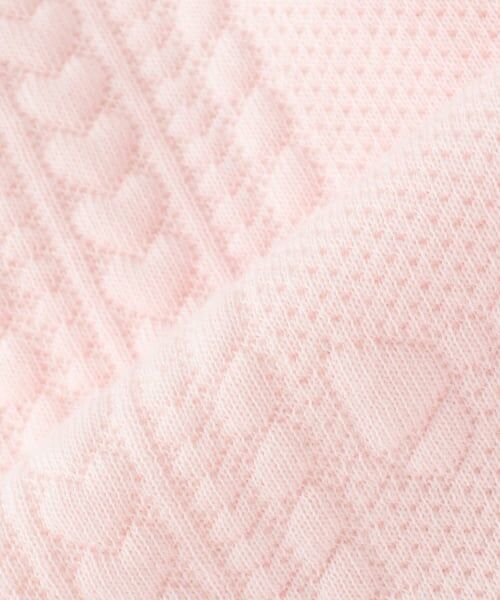 mezzo piano / メゾピアノ ベビー・キッズウエア | リバーシブル　フクレジャガード・バラ刺しゅうケープ | 詳細10