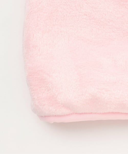 mezzo piano / メゾピアノ ベビー・キッズウエア | バラ刺しゅう　ボアベスト | 詳細5