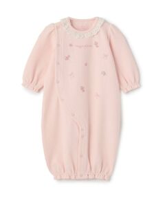 mezzo piano / メゾピアノ ロンパース | バラ刺しゅう　2wayオール