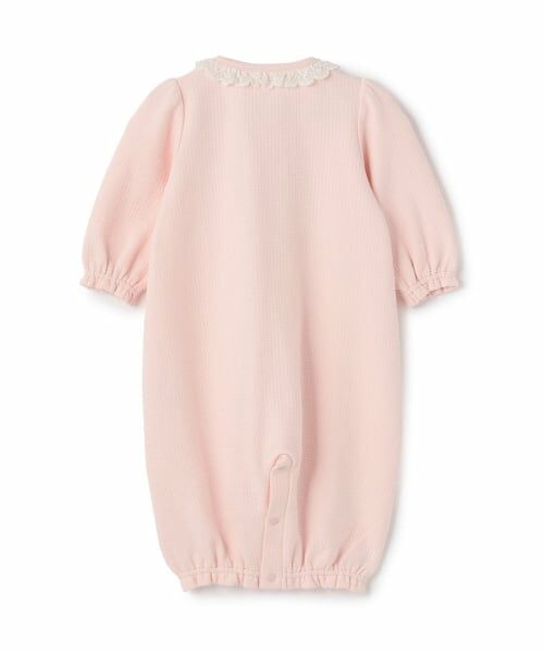 mezzo piano / メゾピアノ ロンパース | バラ刺しゅう　2wayオール | 詳細1