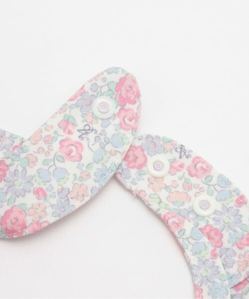 mezzo piano / メゾピアノ スタイ・ビブ | 【BOX付】リトルフラワー柄エプロン＆ヘアバンドセット | 詳細3