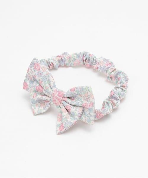 mezzo piano / メゾピアノ スタイ・ビブ | 【BOX付】リトルフラワー柄エプロン＆ヘアバンドセット | 詳細7