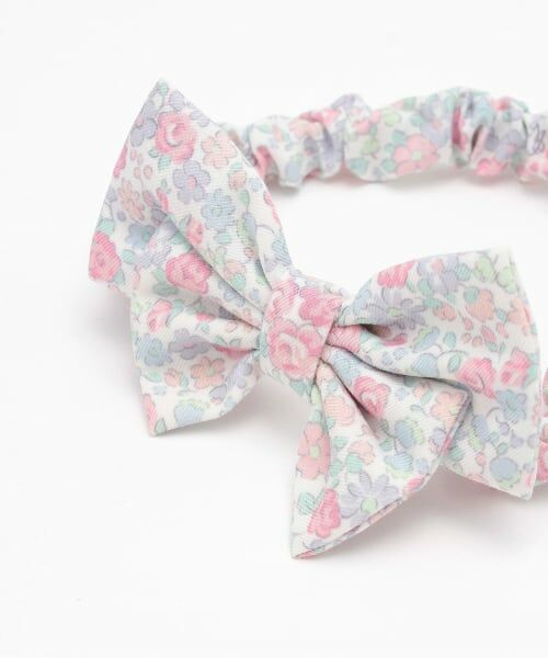 mezzo piano / メゾピアノ スタイ・ビブ | 【BOX付】リトルフラワー柄エプロン＆ヘアバンドセット | 詳細8