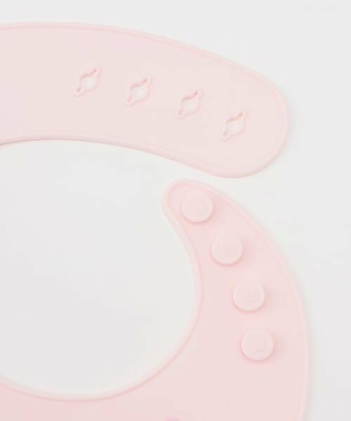 mezzo piano / メゾピアノ スタイ・ビブ | バラ柄　シリコンお食事スタイ | 詳細2