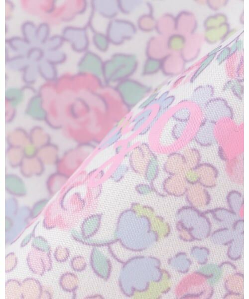 mezzo piano / メゾピアノ スタイ・ビブ | リトルフラワー柄　お食事スモッグ | 詳細7