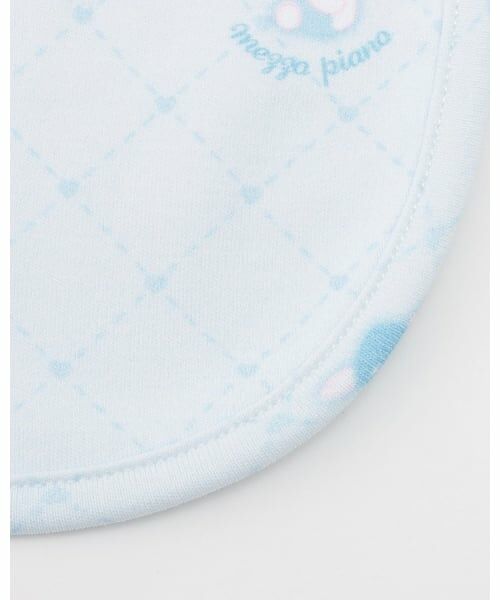 mezzo piano / メゾピアノ スタイ・ビブ | 【BOX付】エンジェルウサギ柄2wayオール＆スタイセット | 詳細7