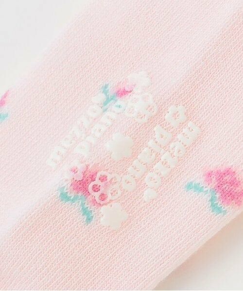 mezzo piano / メゾピアノ スタイ・ビブ | 【BOX付】リボン・バラ柄　スタイ＆ソックスセット | 詳細8