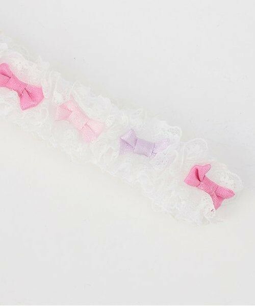 mezzo piano / メゾピアノ ベビー・キッズグッズ | レースリボン　ヘアバンド | 詳細3