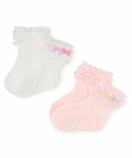 mezzo piano / メゾピアノ ベビー・キッズウエア | レースリボン　ソックス | 詳細5