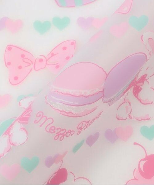 mezzo piano / メゾピアノ スタイ・ビブ | ウサギスウィーツ柄　お食事スタイ | 詳細6