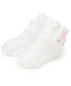 mezzo piano / メゾピアノ ベビー・キッズウエア | ウサギマスコットつき　ソックス