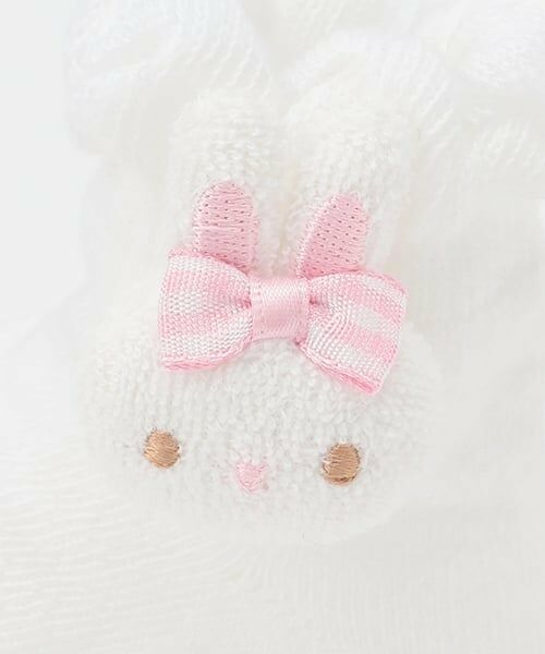 mezzo piano / メゾピアノ ベビー・キッズウエア | ウサギマスコットつき　ソックス | 詳細3