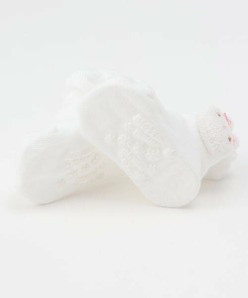 mezzo piano / メゾピアノ ベビー・キッズウエア | ウサギマスコットつき　ソックス | 詳細5
