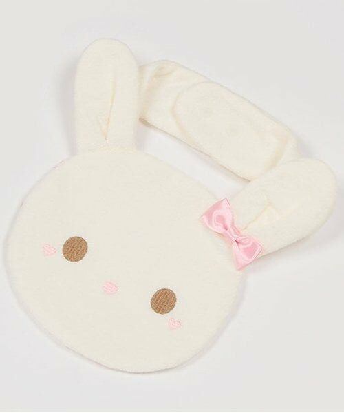 mezzo piano / メゾピアノ スタイ・ビブ | うさぎスタイ（オフ ホワイト）