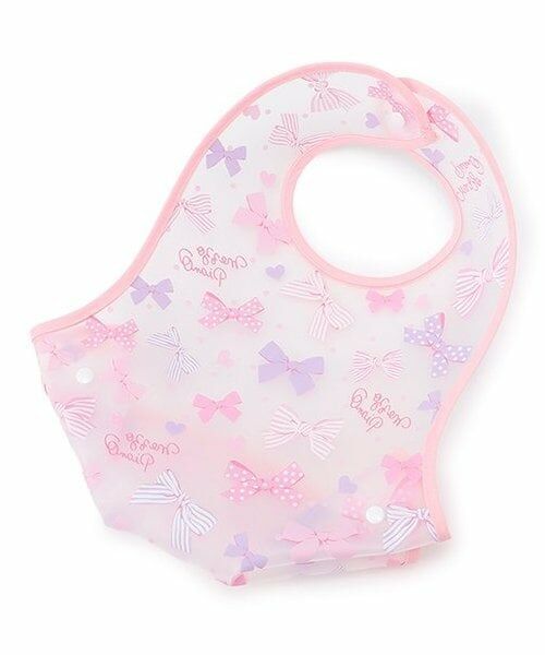 mezzo piano / メゾピアノ スタイ・ビブ | リボン柄　お食事スタイ | 詳細1