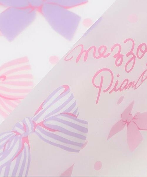 mezzo piano / メゾピアノ スタイ・ビブ | リボン柄　お食事スタイ | 詳細6