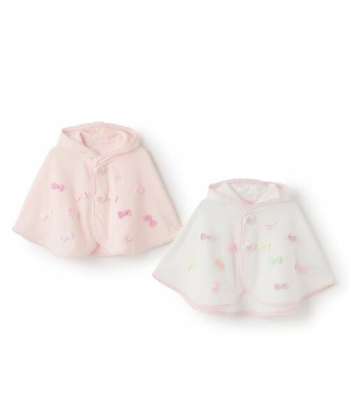 mezzo piano / メゾピアノ ベビー・キッズウエア | ケープ リボン | 詳細10