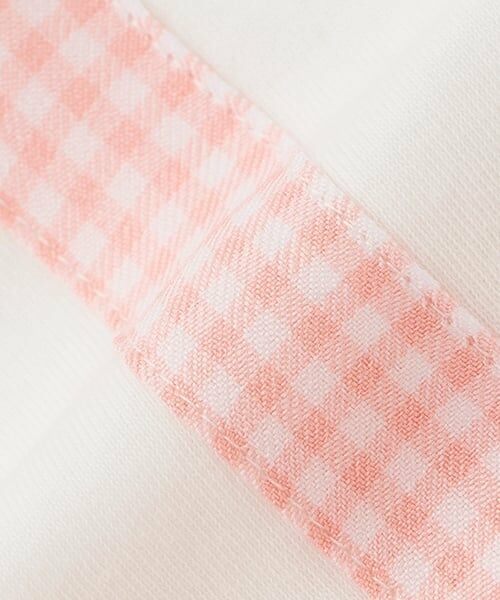 mezzo piano / メゾピアノ ベビー・キッズウエア | ウサギマスコットつき　ギンガムチュニック＆ブルマセット | 詳細10