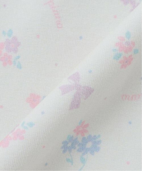 mezzo piano / メゾピアノ ロンパース | 【BOX付】フラワーリボン柄2wayオール＆スタイセット | 詳細12