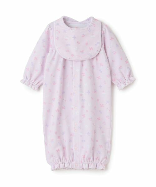 mezzo piano / メゾピアノ ロンパース | 【BOX付】フラワーリボン柄2wayオール＆スタイセット | 詳細16