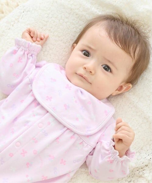 mezzo piano / メゾピアノ ロンパース | 【BOX付】フラワーリボン柄2wayオール＆スタイセット | 詳細19