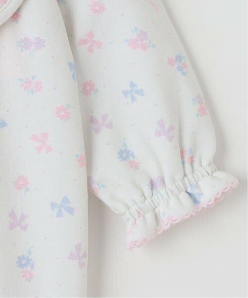 mezzo piano / メゾピアノ ロンパース | 【BOX付】フラワーリボン柄2wayオール＆スタイセット | 詳細6