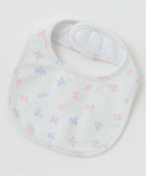 mezzo piano / メゾピアノ ロンパース | 【BOX付】フラワーリボン柄2wayオール＆スタイセット | 詳細9