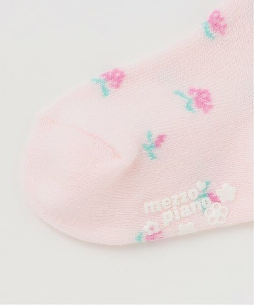 mezzo piano / メゾピアノ ロンパース | 【BOX付】リボン・バラ柄2wayオール＆ソックスセット | 詳細13