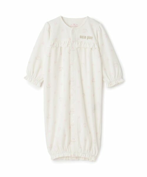 mezzo piano / メゾピアノ ロンパース | 【BOX付】リボン・バラ柄2wayオール＆ソックスセット | 詳細18