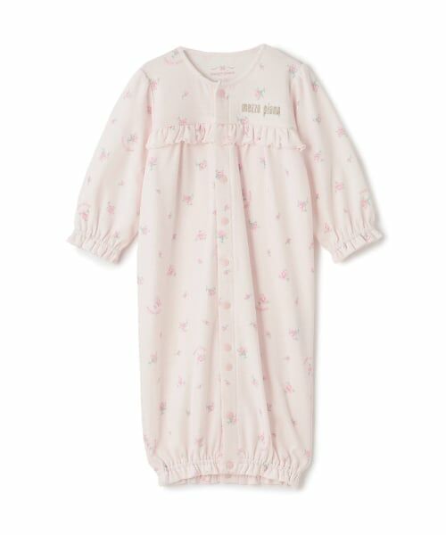 mezzo piano / メゾピアノ ロンパース | 【BOX付】リボン・バラ柄2wayオール＆ソックスセット | 詳細19