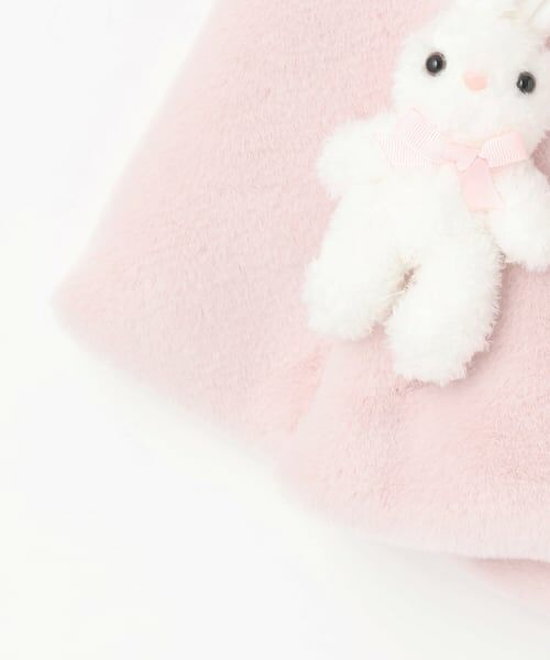mezzo piano / メゾピアノ ベビー・キッズウエア | うさぎ　フェイクファーケープ | 詳細4