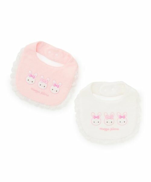 mezzo piano / メゾピアノ スタイ・ビブ | ウサギアップリケ　スタイ | 詳細5