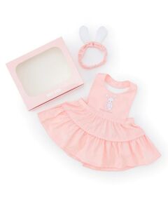 mezzo piano / メゾピアノ スタイ・ビブ | 【BOX付】動物アップリケエプロン＆ヘアバンドセット