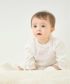 mezzo piano / メゾピアノ ロンパース | ロゴリボン　2wayオール