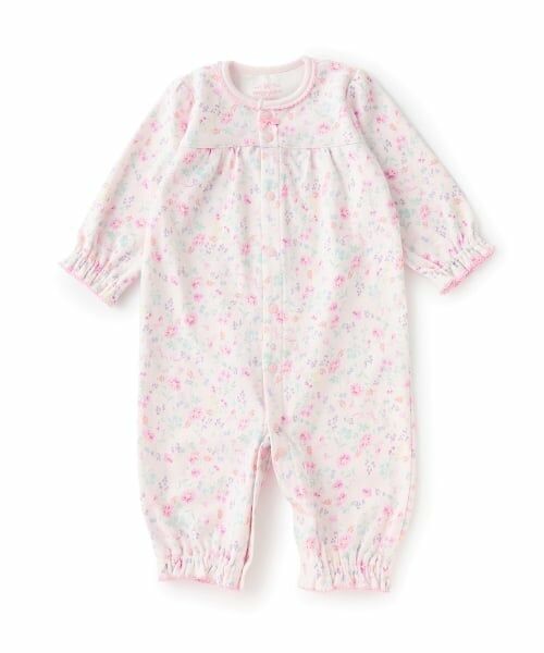 mezzo piano / メゾピアノ ロンパース | 【BOX付】フラワー柄2wayオール＆スタイセット | 詳細2