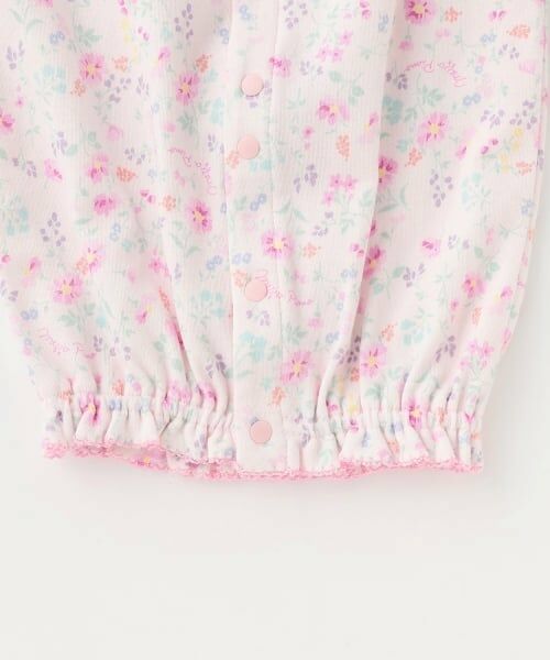 mezzo piano / メゾピアノ ロンパース | 【BOX付】フラワー柄2wayオール＆スタイセット | 詳細8