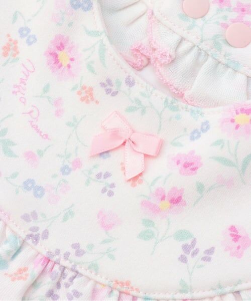 mezzo piano / メゾピアノ スタイ・ビブ | フラワー柄　スタイ | 詳細2
