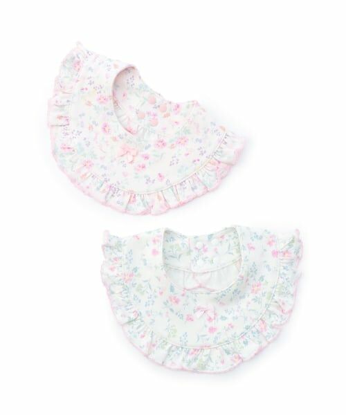 mezzo piano / メゾピアノ スタイ・ビブ | フラワー柄　スタイ | 詳細5