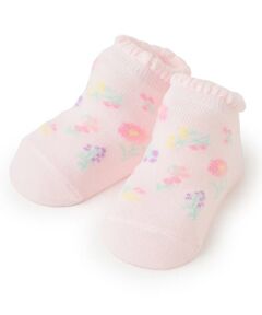 mezzo piano / メゾピアノ ソックス | フラワー柄　ソックス【日本製】