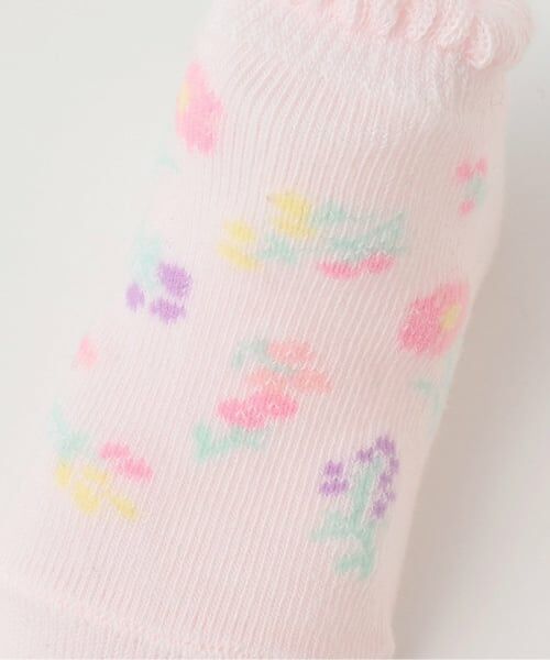 mezzo piano / メゾピアノ ソックス | フラワー柄　ソックス【日本製】 | 詳細3