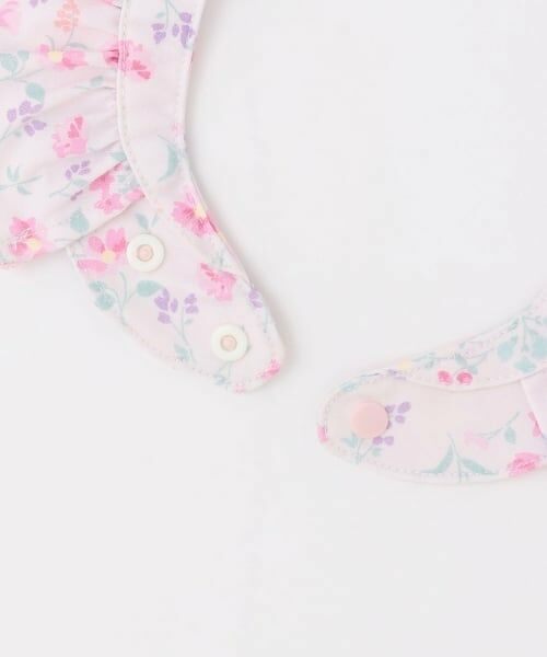 mezzo piano / メゾピアノ スタイ・ビブ | 【BOX付】フラワー柄エプロン＆ヘアバンドセット | 詳細2