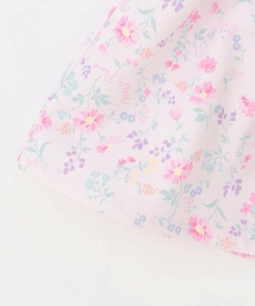 mezzo piano / メゾピアノ スタイ・ビブ | 【BOX付】フラワー柄エプロン＆ヘアバンドセット | 詳細5