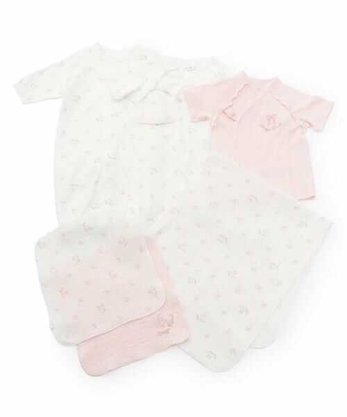 mezzo piano / メゾピアノ 肌着 | 出産準備6点セット(オフ ホワイト)