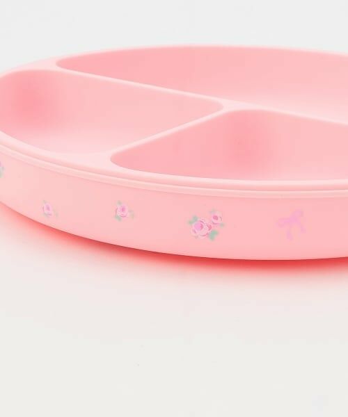 mezzo piano / メゾピアノ ベビー・キッズグッズ | バラ柄 シリコン食器セット | 詳細3