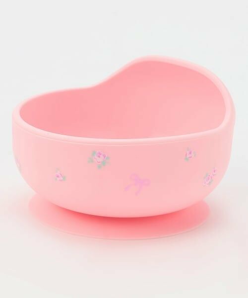 mezzo piano / メゾピアノ ベビー・キッズグッズ | バラ柄 シリコン食器セット | 詳細4
